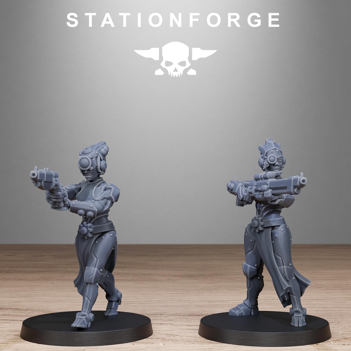 Scavenger Sisters Infantry - Set of 10 | Grimdark | Sci-Fi Future | Tabletop Wargaming