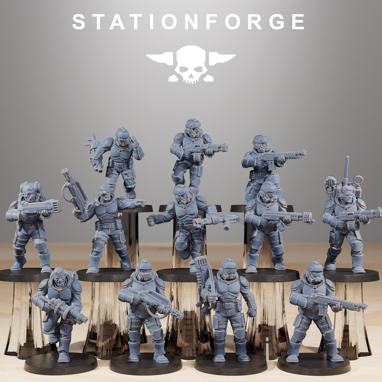 Vaskar Infantry Builder Kit - Set of 12
