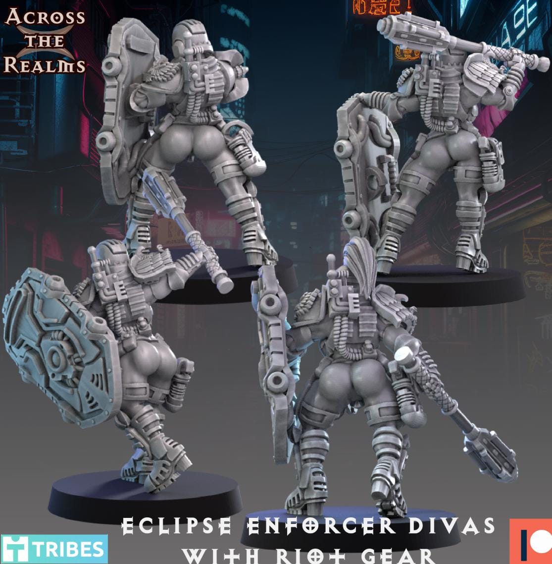 Riot Eclipse Divas - Set of 4