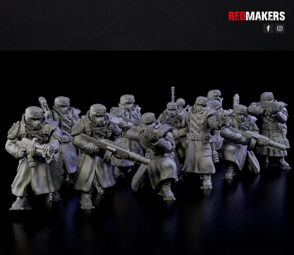 Ice Warriors - Squad of the Imperial Force - Set of 10