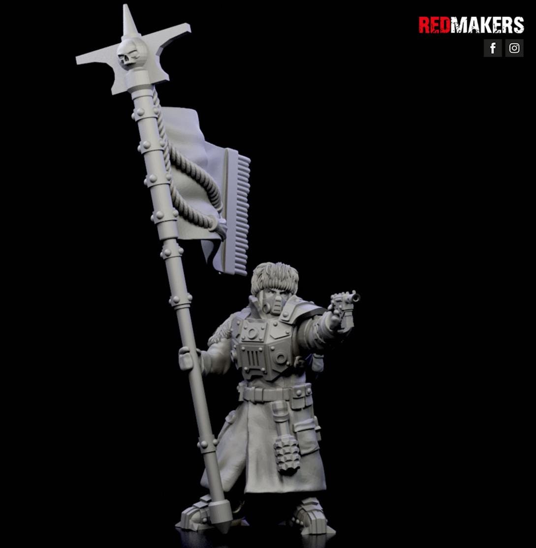 Ice Warriors - Command Squad of the Imperial Force - Set of 4