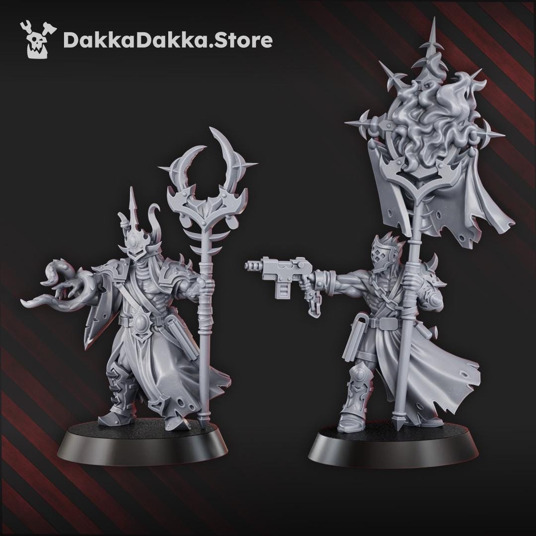K.I.N.K. Castle Executants Part 2 - Set of 5 | Grimdark | Sci-Fi Future | Tabletop Wargaming