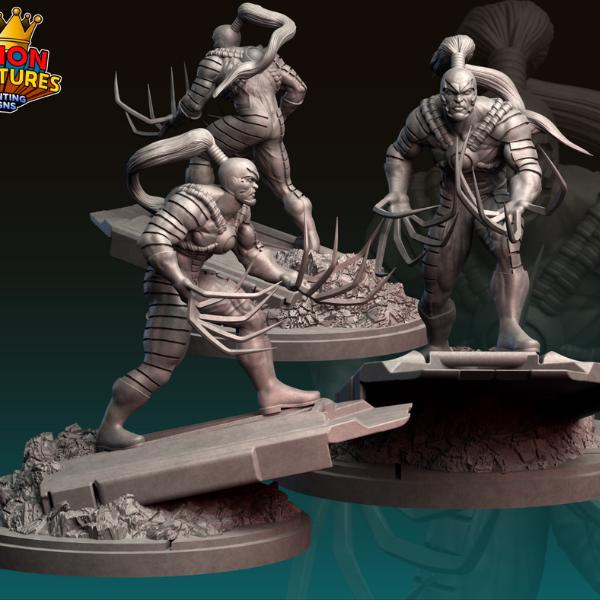 Long Blade Hands