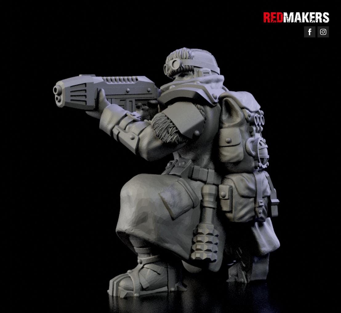 Ice Warriors - Squad of the Imperial Force - Set of 10