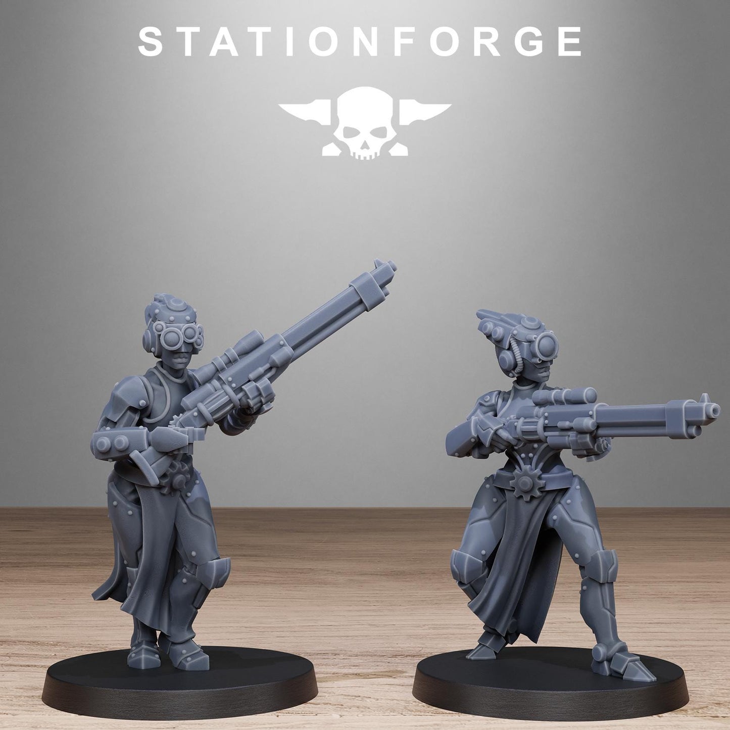 Scavenger Sisters Infantry - Set of 10 | Grimdark | Sci-Fi Future | Tabletop Wargaming