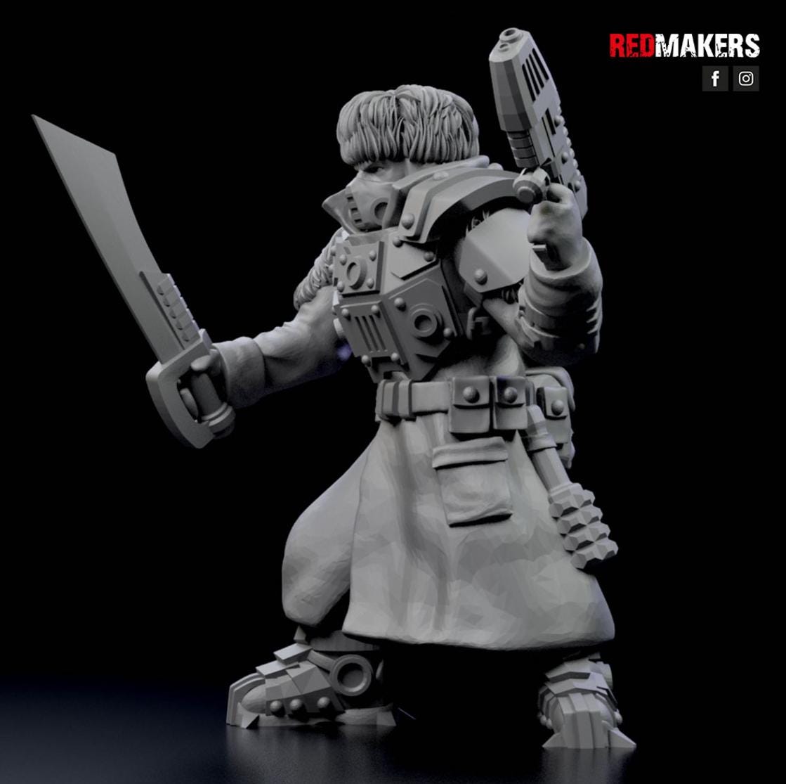 Ice Warriors - Command Squad of the Imperial Force - Set of 4