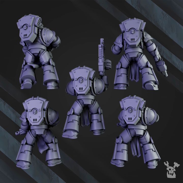 Fraten Knights Tactical Squad 1 - Set of 5