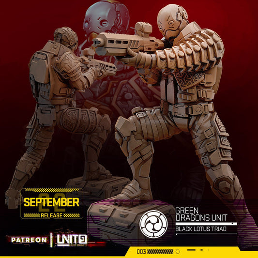 Black Lotus Triad - Green Dragon Unit - 03