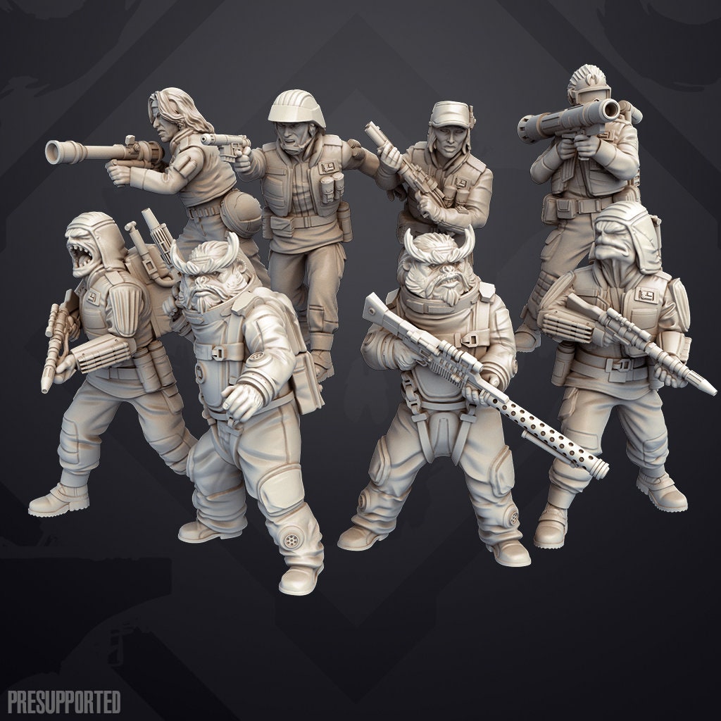 Covert Raiders 2 - Set of 8