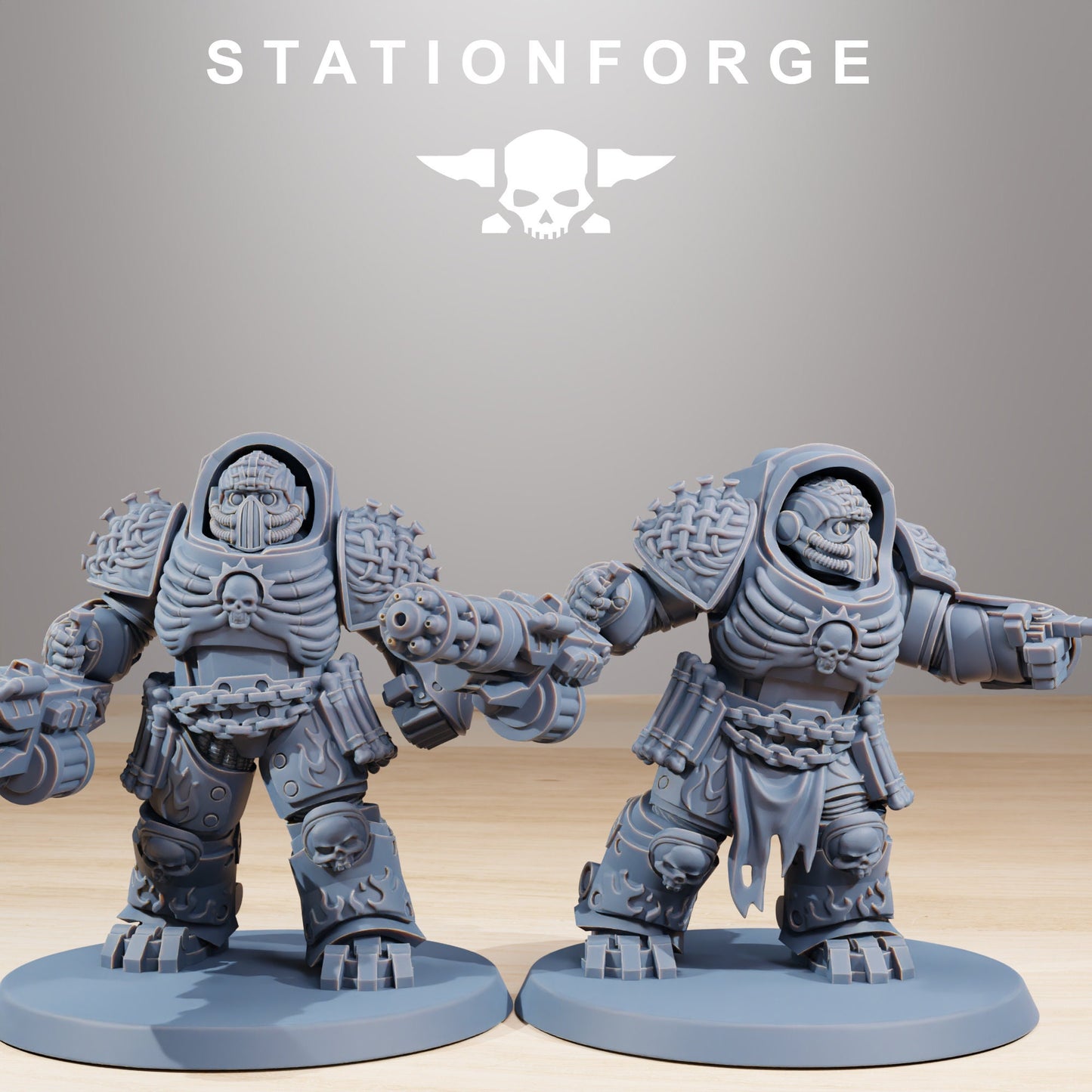 Socratis Doom Reaper Vanguards - Set of 10 | Wargame Proxy | Sci-Fi | Cyberpunk