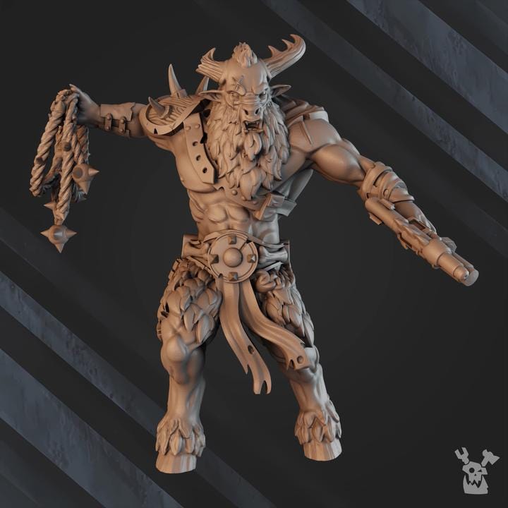 Techbeast Squad Part 2 - Set of 5 | Grimdark | Sci-Fi Future | Tabletop Wargaming