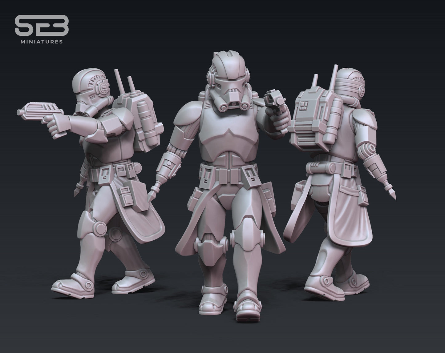 BB Team - Echo - v2 - Includes Extra Helmet Head