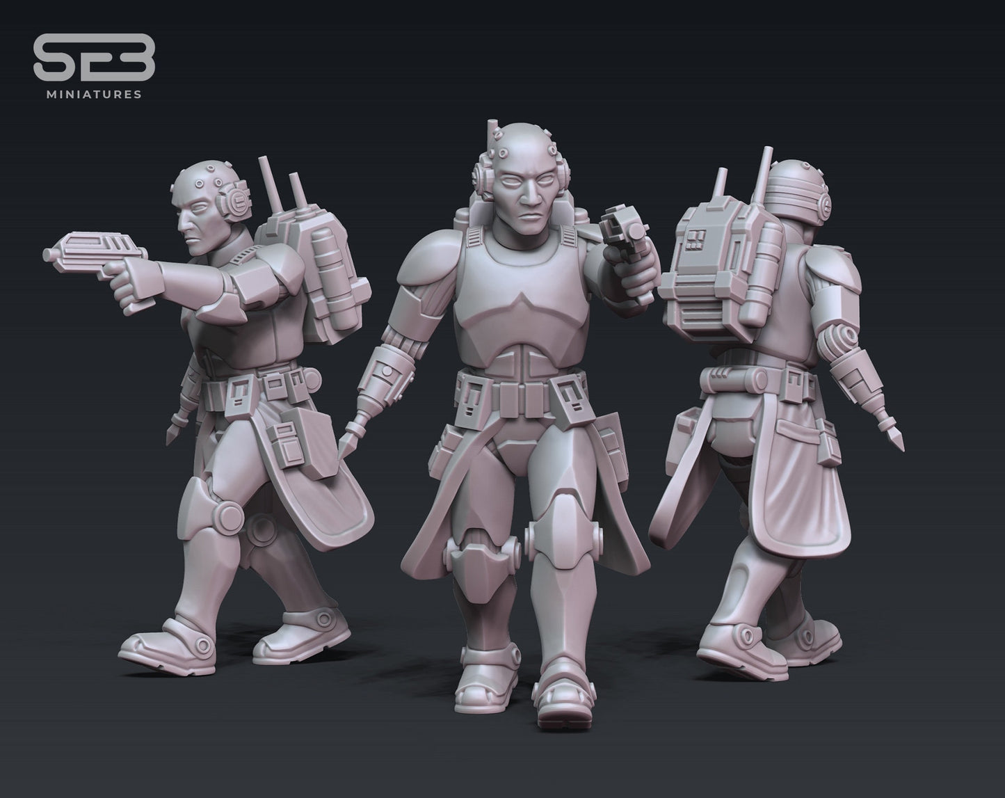 BB Team - Echo - v2 - Includes Extra Helmet Head