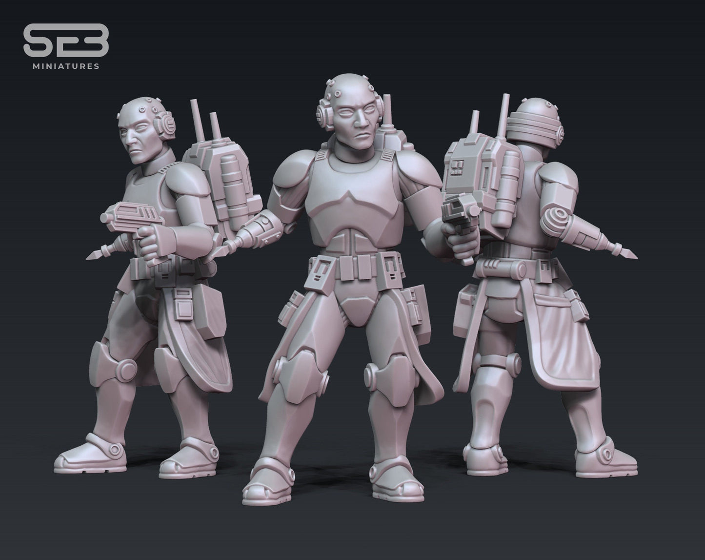 BB Team - Echo - v1 - Includes Extra Helmet Head