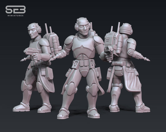 BB Team - Echo - v1 - Includes Extra Helmet Head