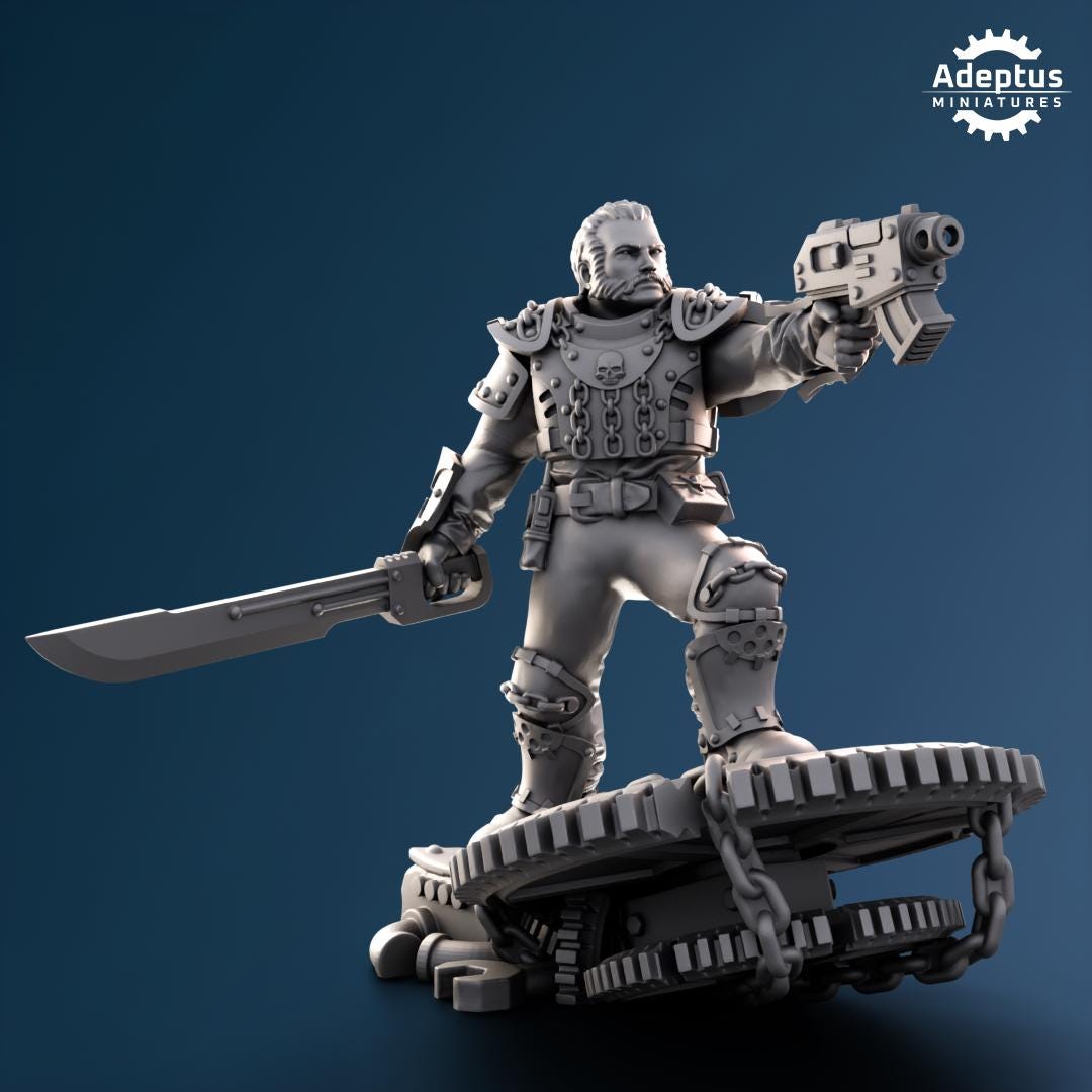 Commander - Greyplate Troops
