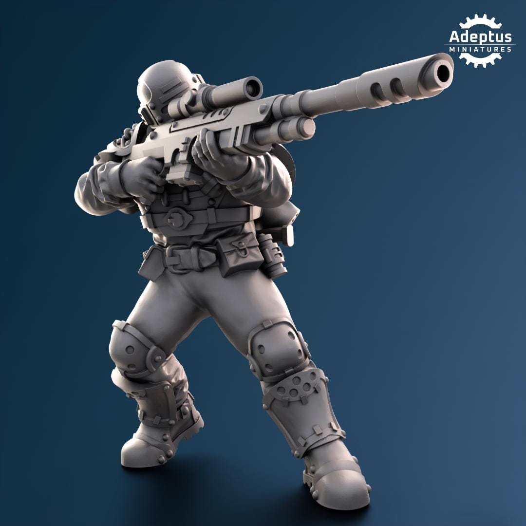 Snipers - Greyplate Troops - Set of 3