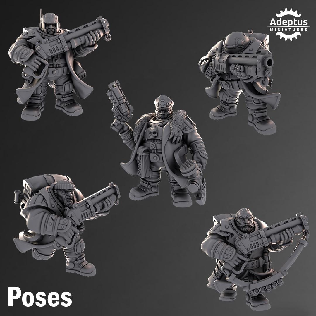 Emberguards - Dwarves - Set of 5
