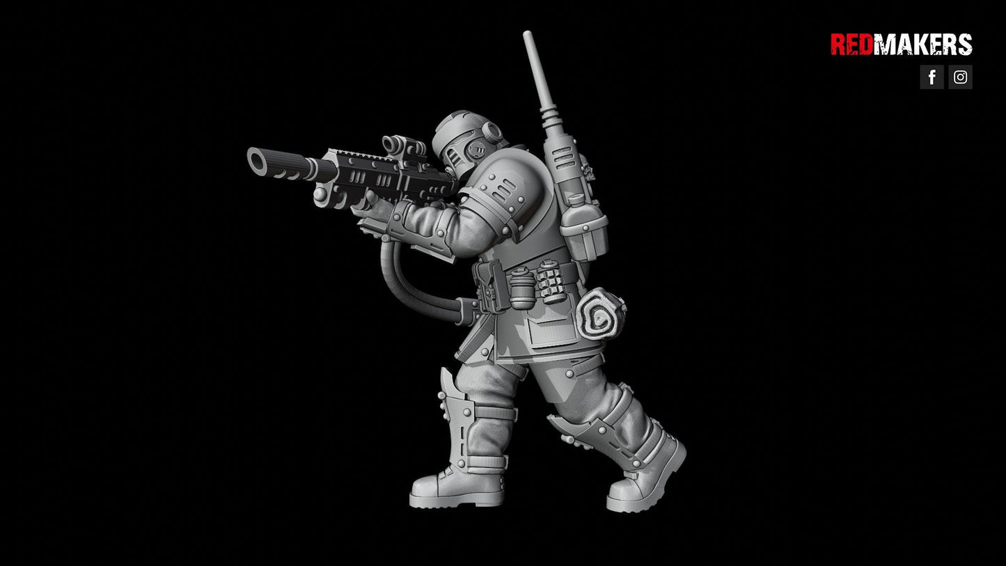 Shock Troops - Elite Squad - Imperial Force - Pose 3