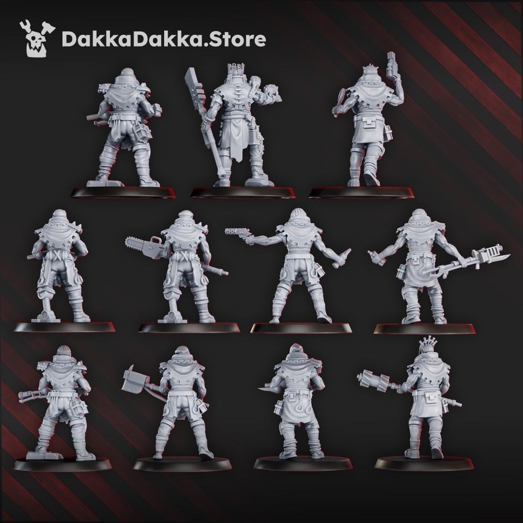 Church Fallen Squad - Set of 10