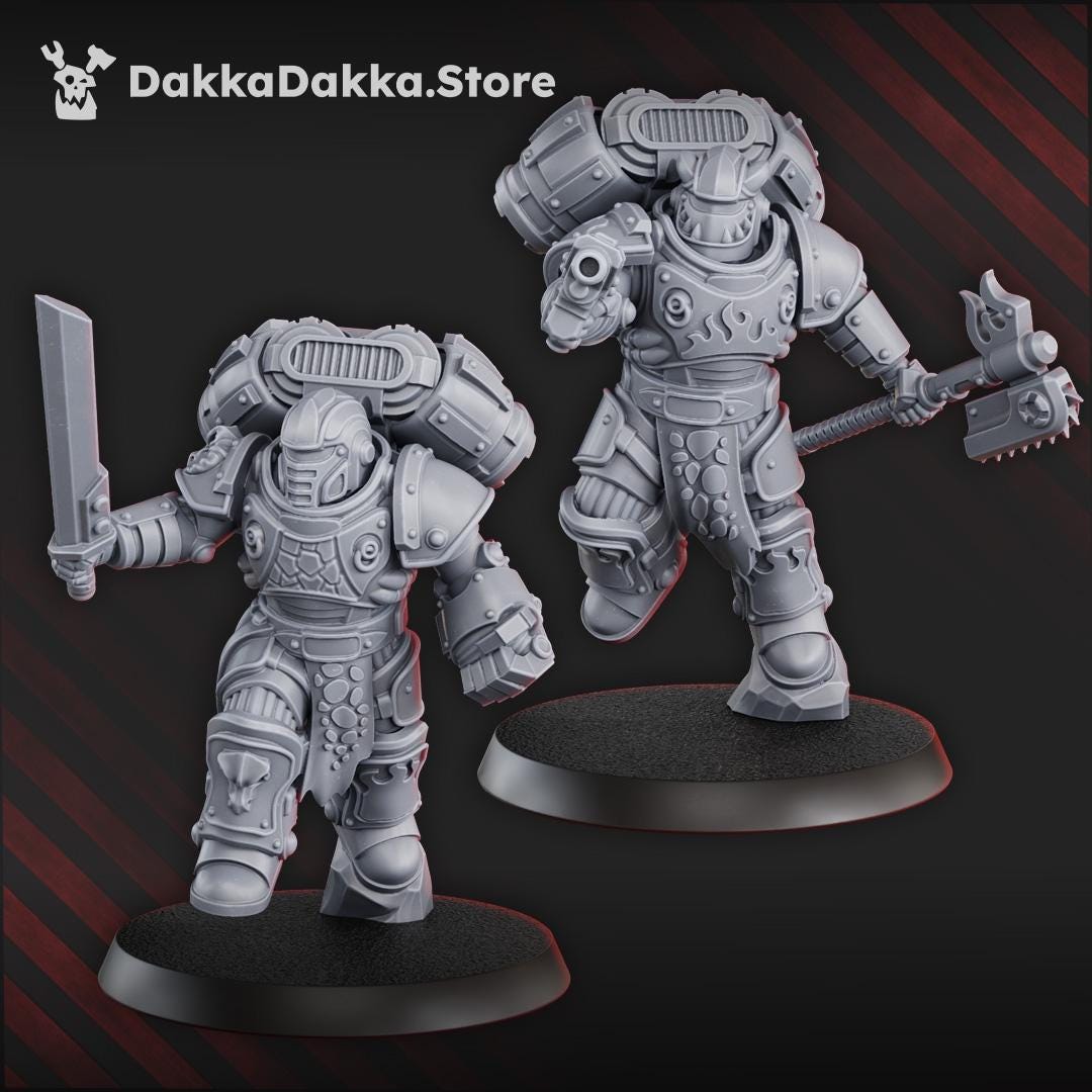Ignisaurus ClanWarrior Storm Squad with Jetpacks - Set of 5
