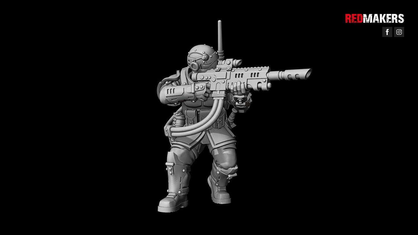 Shock Troops - Elite Squad - Imperial Force - Pose 5
