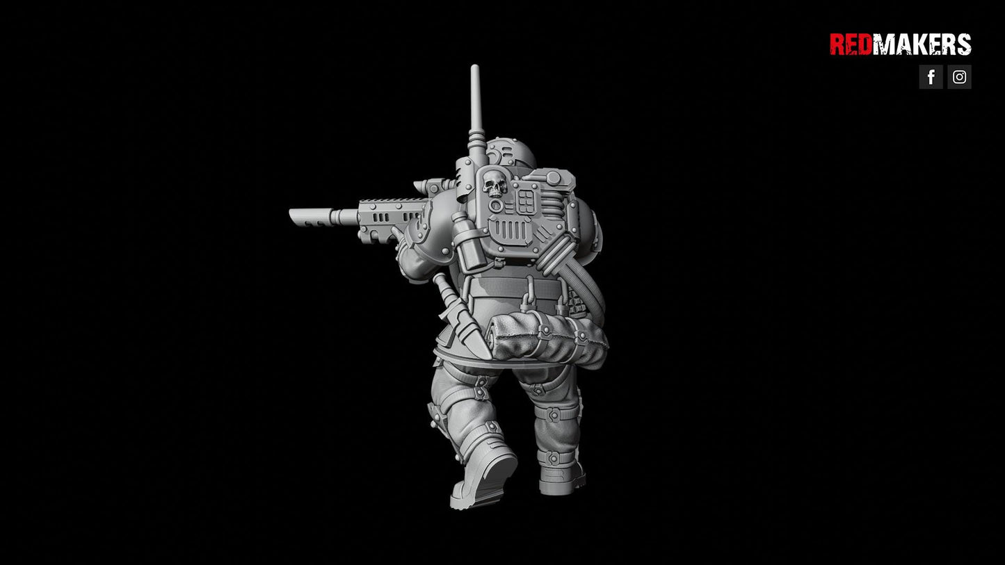 Shock Troops - Elite Squad - Imperial Force - Pose 5