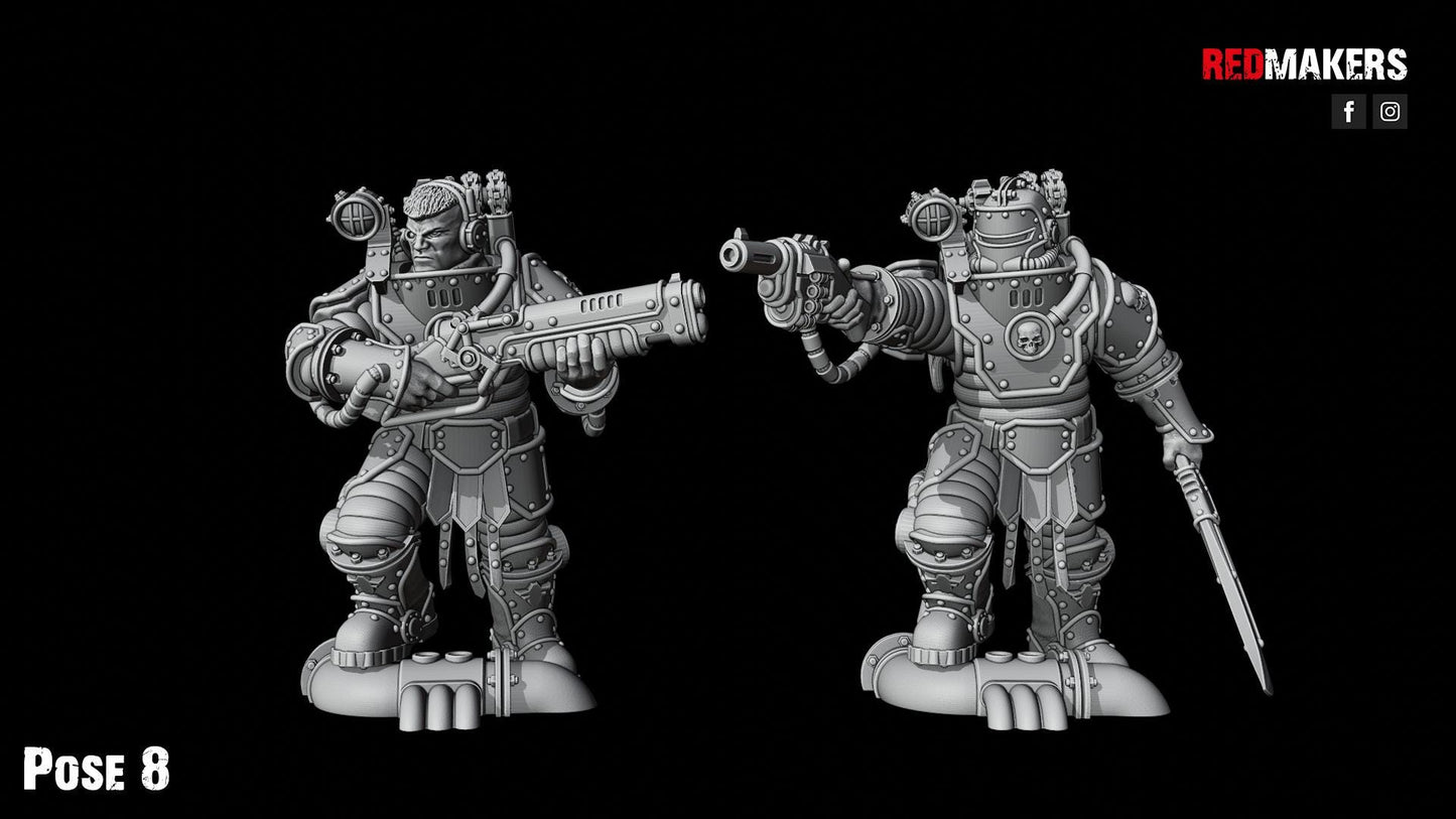 Solar Guard - Kill Squad - Imperial Force - Pose 8
