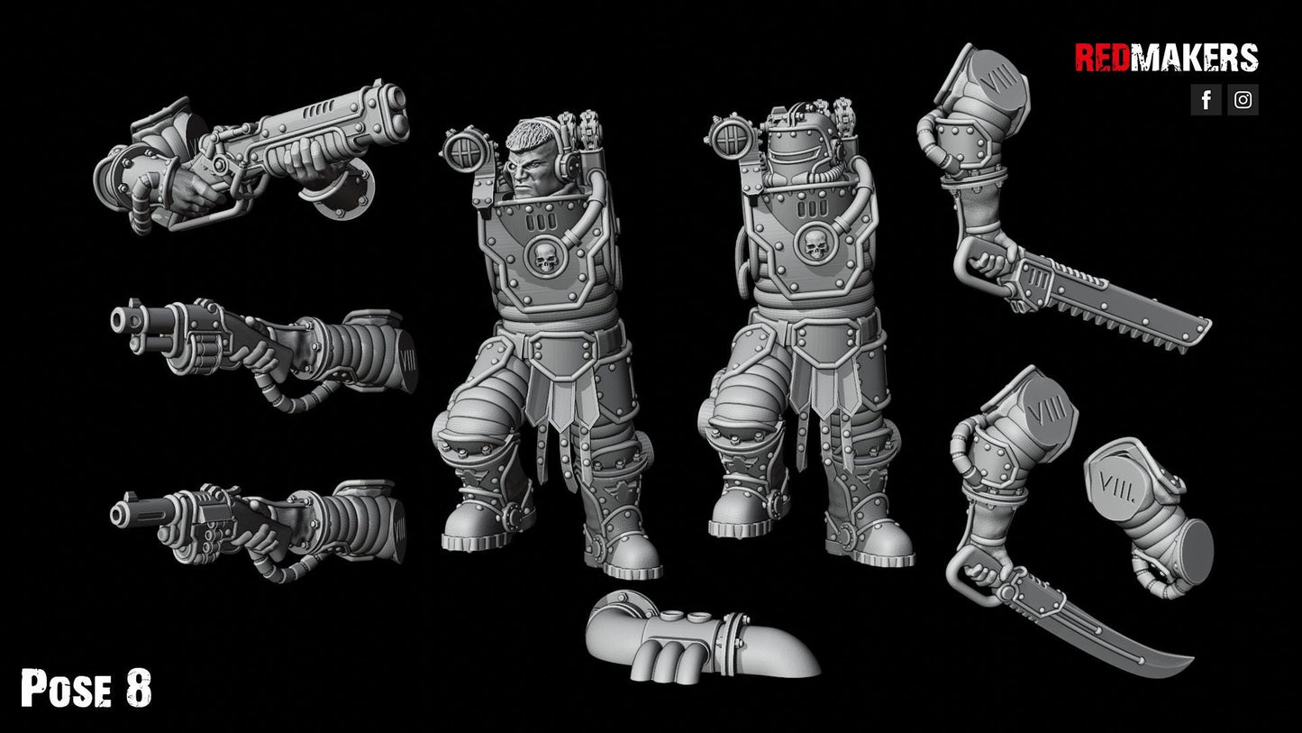 Solar Guard - Kill Squad - Imperial Force - Pose 8
