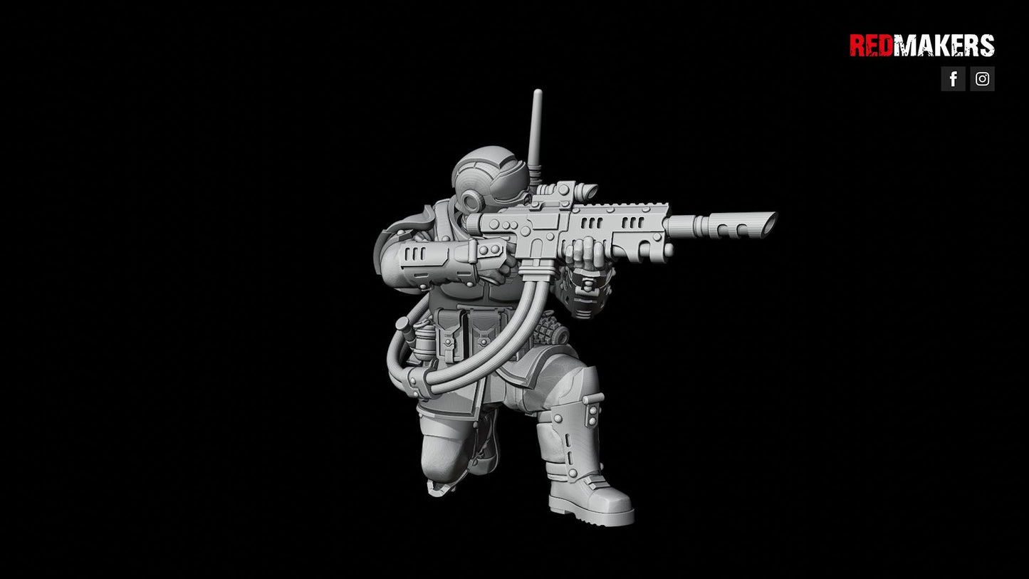 Shock Troops - Elite Squad - Imperial Force - Pose 8