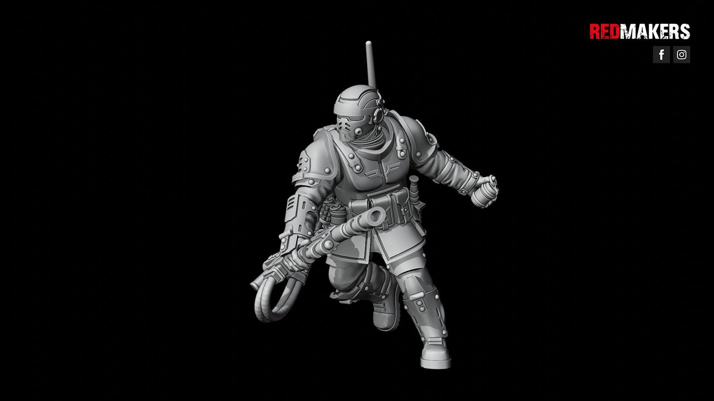Shock Troops - Elite Squad - Imperial Force - Pose 9