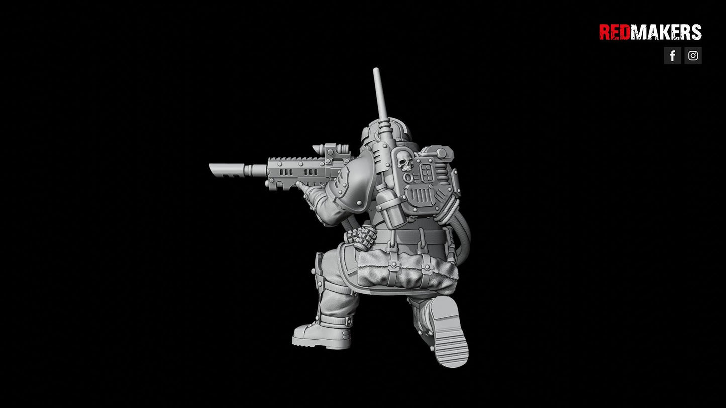 Shock Troops - Elite Squad - Imperial Force - Pose 8