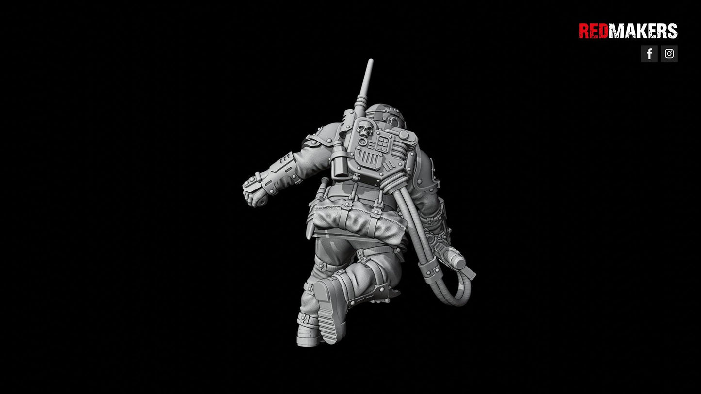 Shock Troops - Elite Squad - Imperial Force - Pose 9