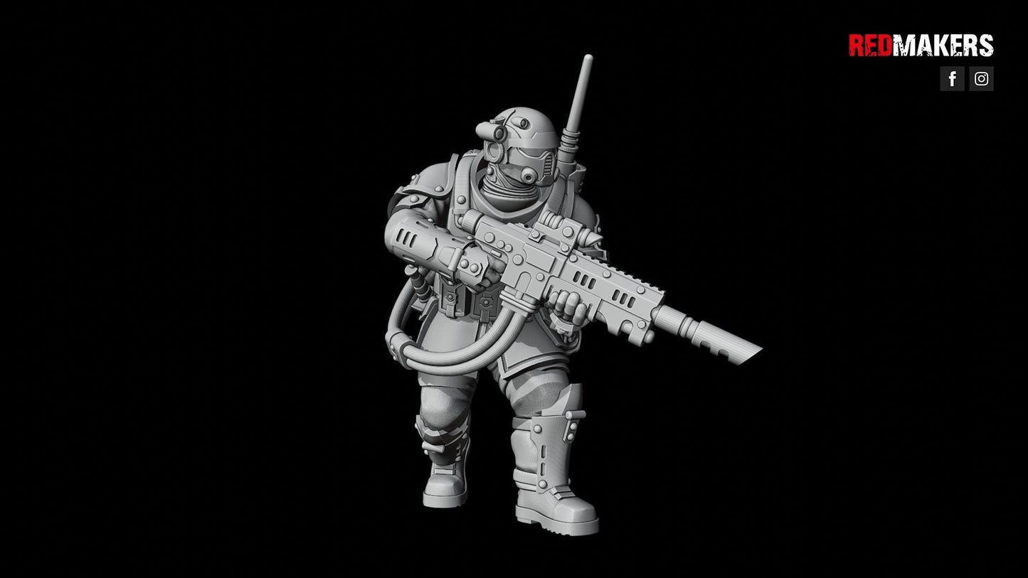 Shock Troops - Elite Squad - Imperial Force - Pose 6