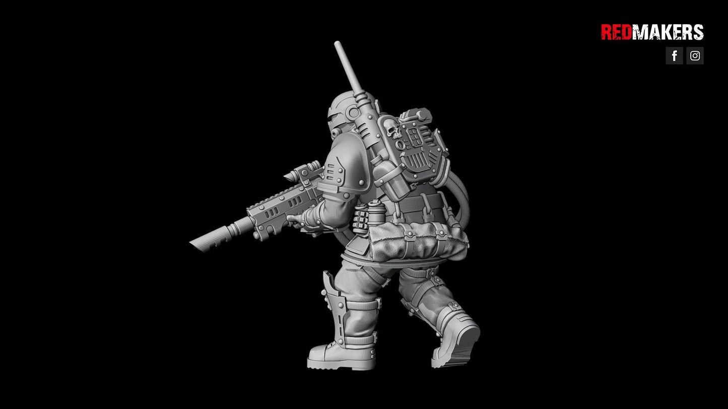Shock Troops - Elite Squad - Imperial Force - Pose 6