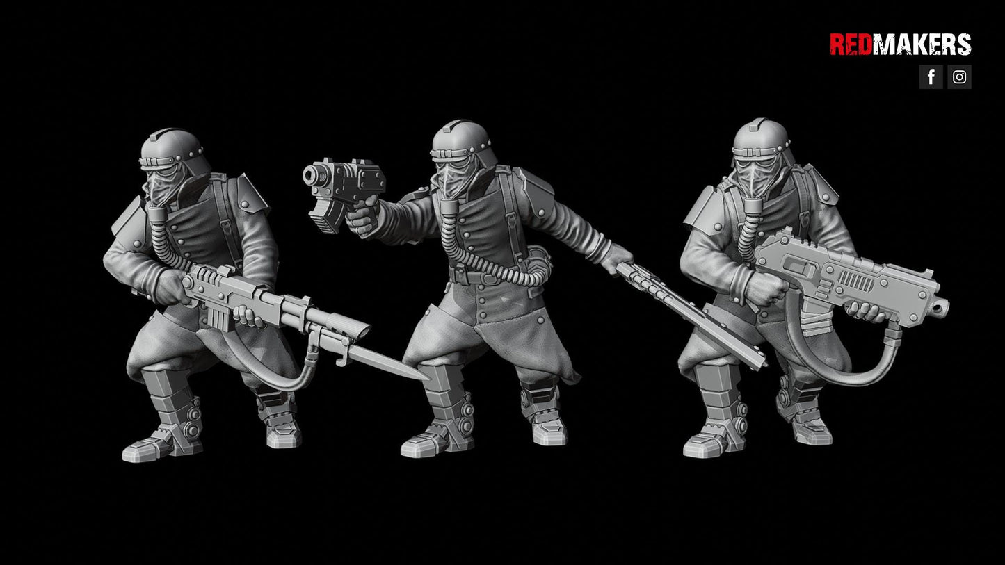 Death Division - Kill Squad - Imperial Force - Pose 2v1