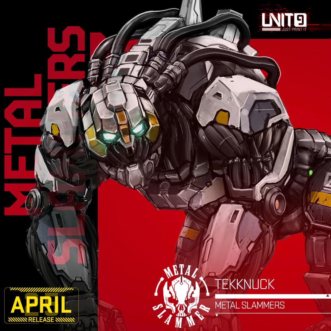Metal Slammers - Tek Knuck - 02
