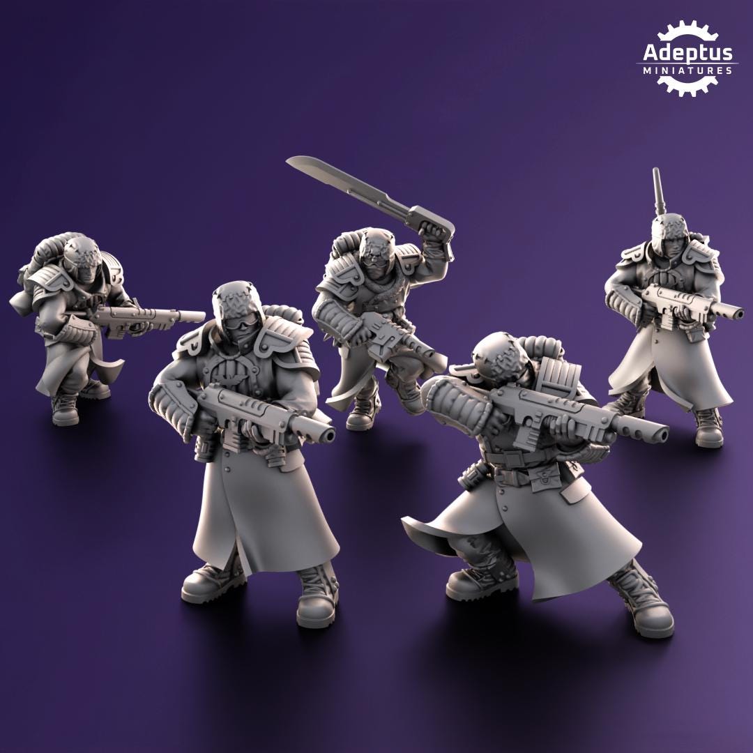 Imperial Guard - Squad Iceward Division - Set of 20