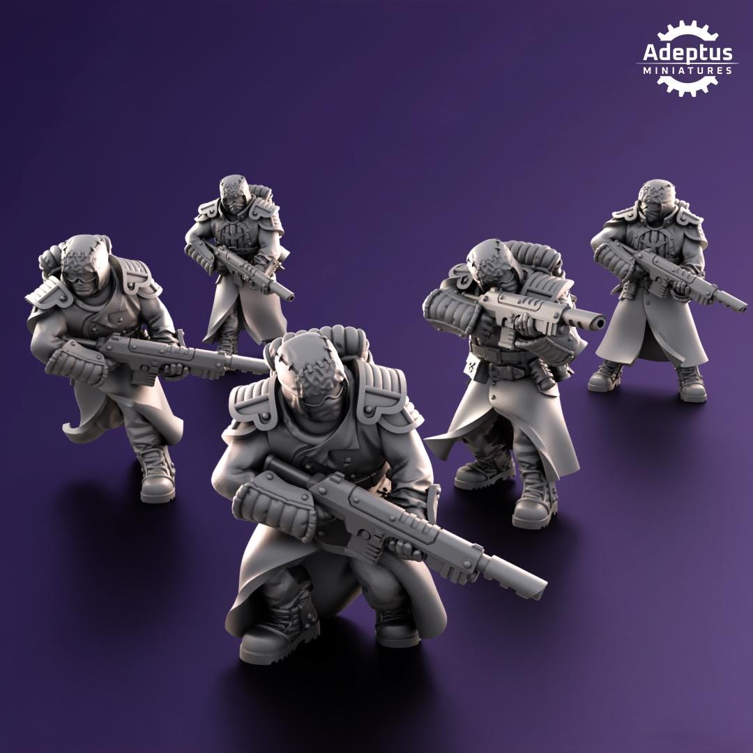 Imperial Guard - Squad Iceward Division - Set of 20