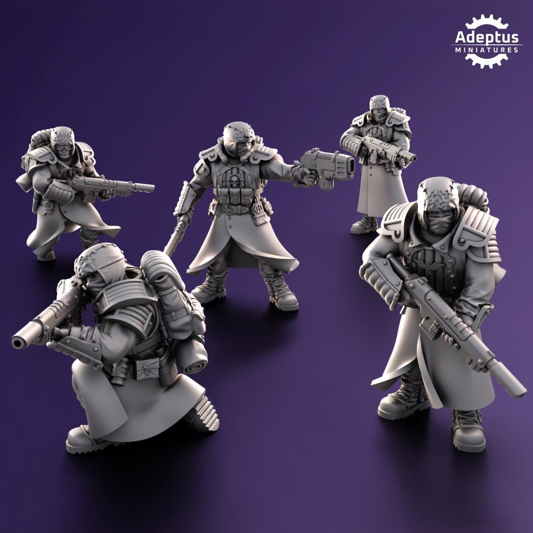 Imperial Guard - Squad Iceward Division - Set of 20