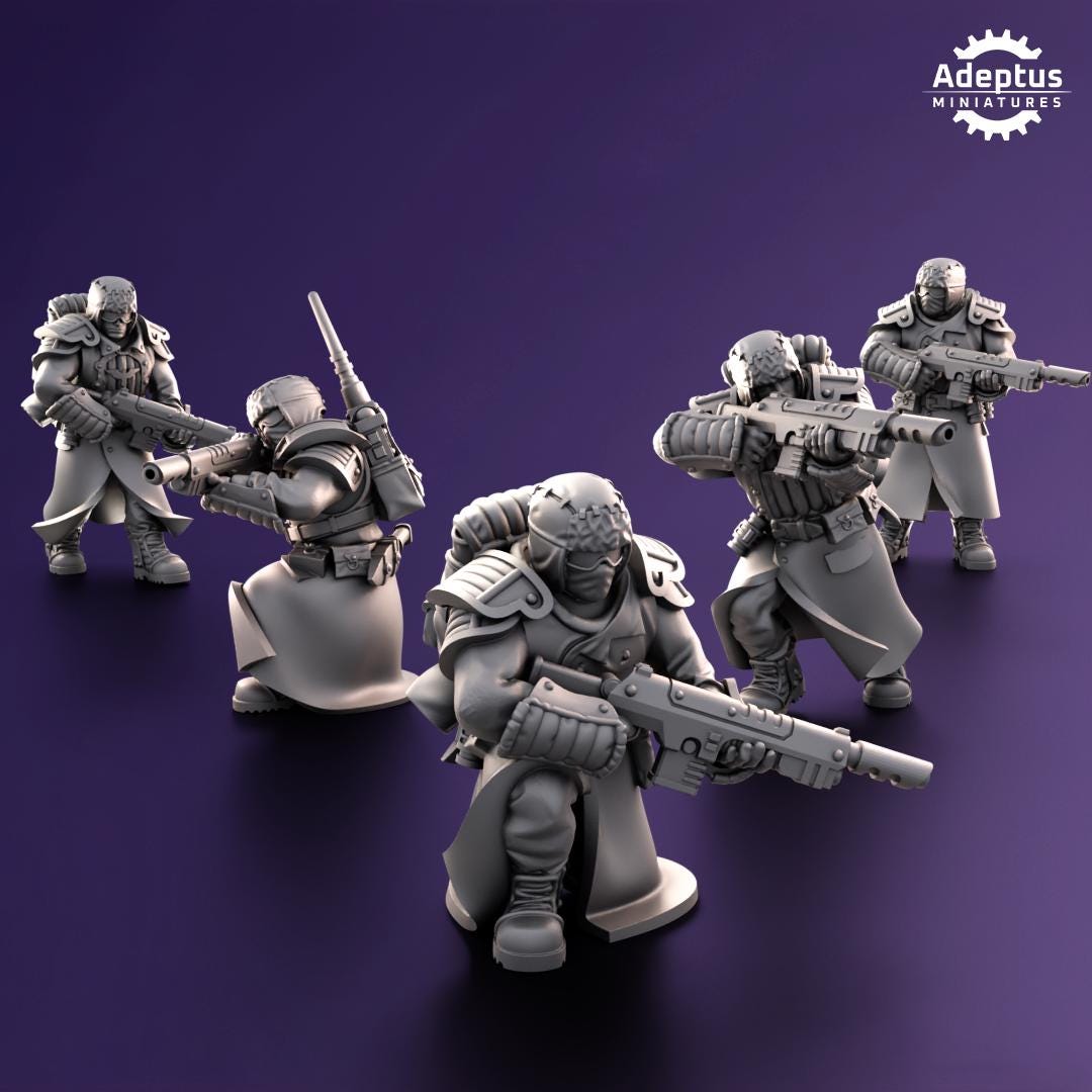 Imperial Guard - Squad Iceward Division - Set of 20