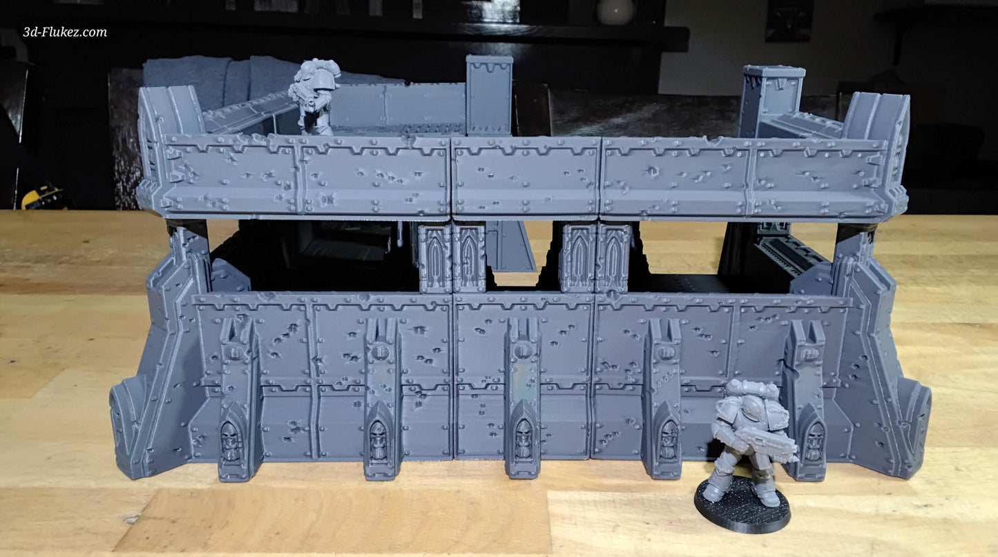 Ruins of the Empire Fortification - Battle Damaged - 1