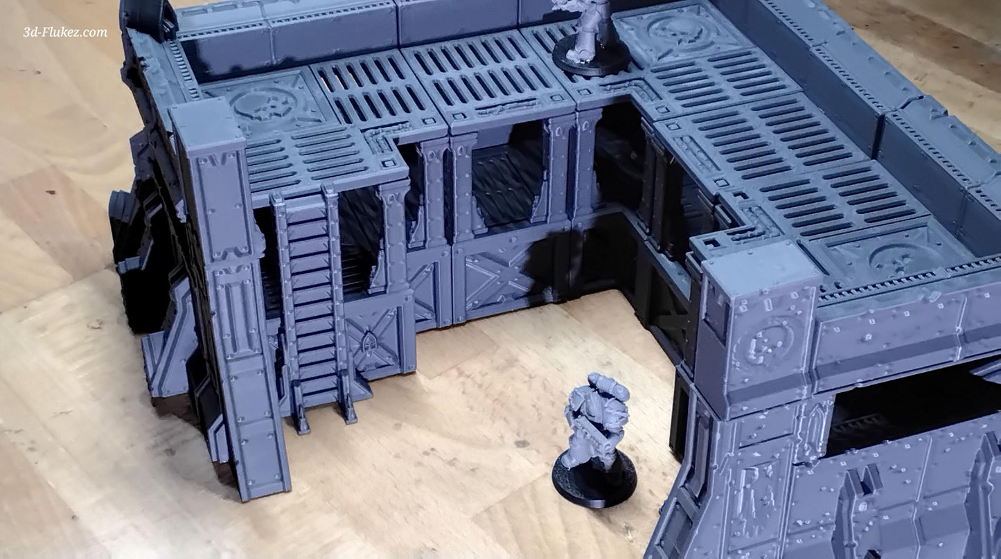 Ruins of the Empire Fortification - Battle Damaged - 1