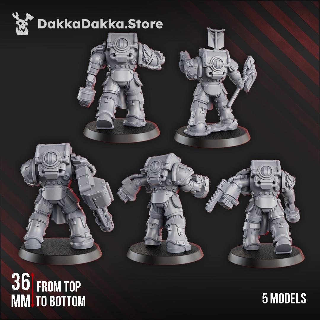 Ignisaurus Clan Destroyers - Set of 5