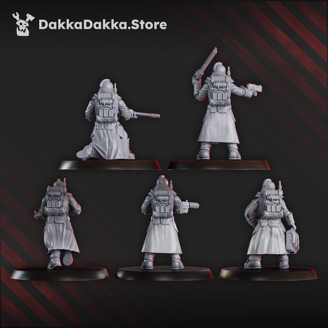 2nd Death Division Grenadier Squad - Set of 5