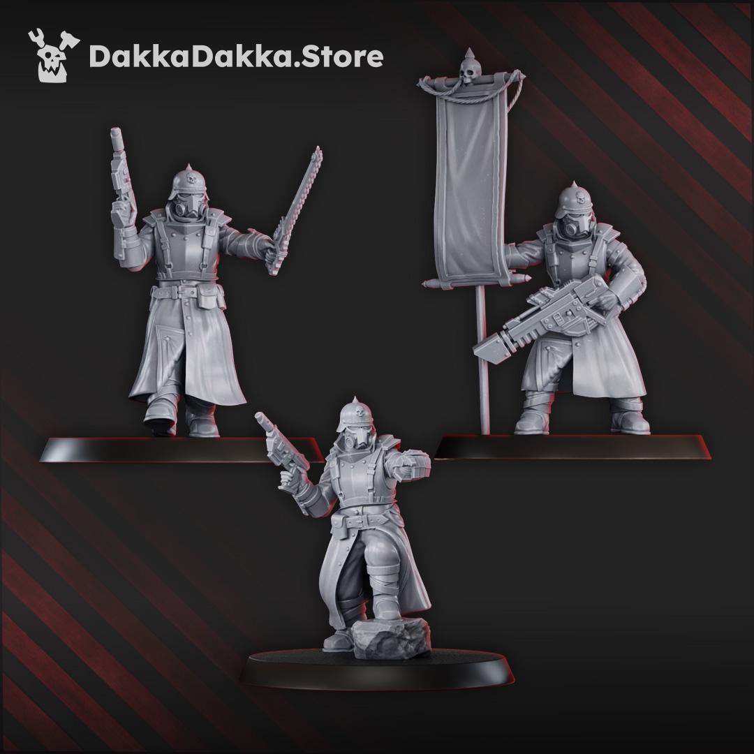 2nd Death Division Commander Squad - Set of 5