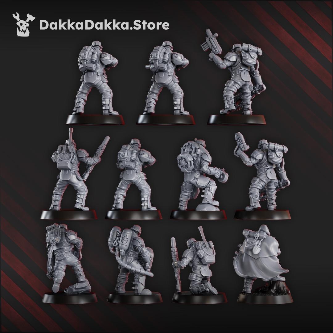 Phaeton Guard Special Forces - Set of 11