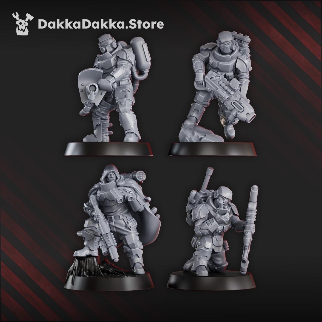 Phaeton Guard Special Forces - Set of 11