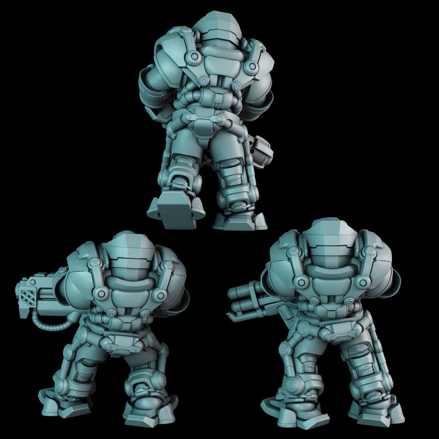 Starforged Clans FlameHeart Guardians - Set of 3