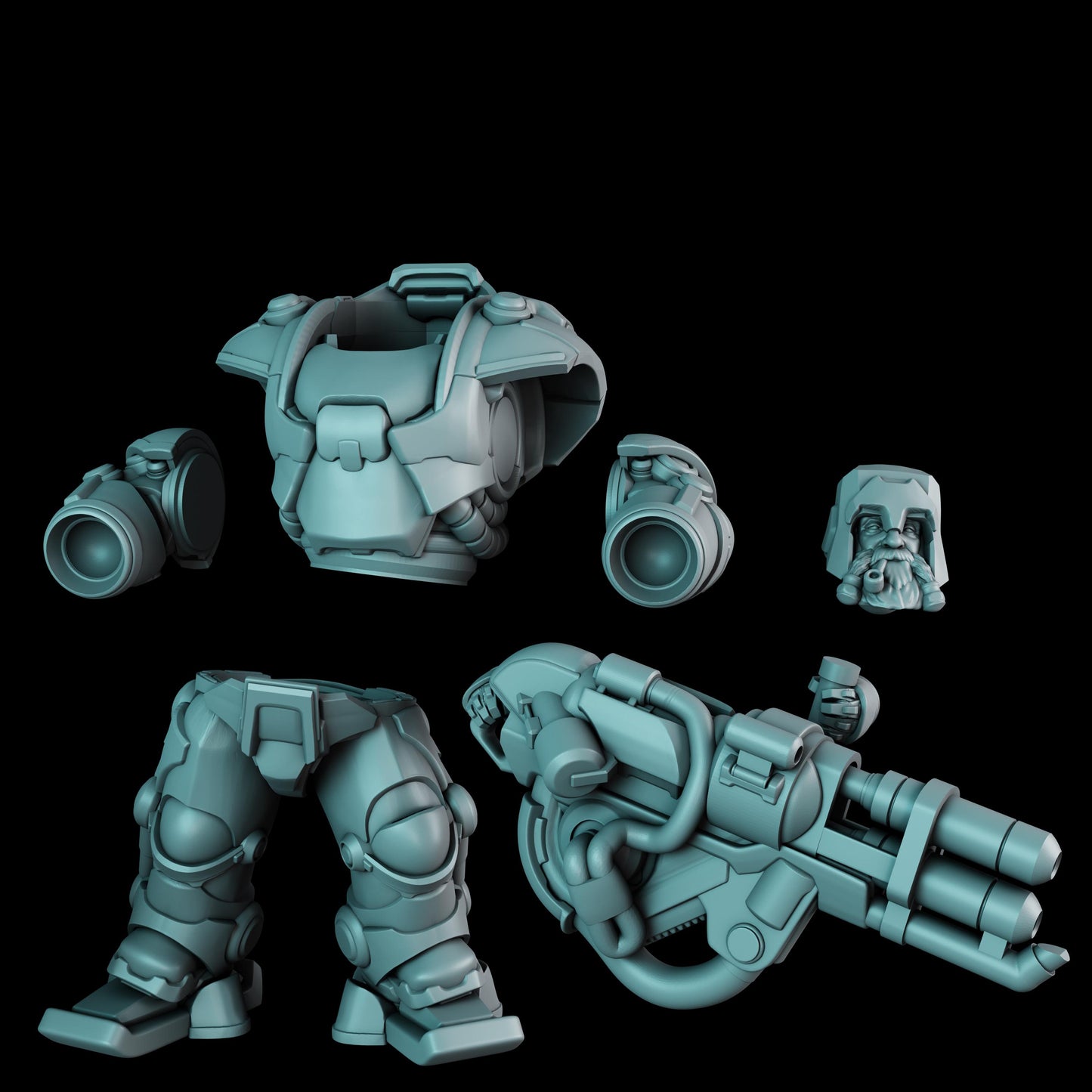 Starforged Clans FlameHeart Guardians - Set of 3